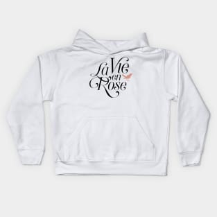 La vie en rose Kids Hoodie